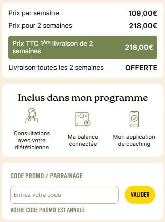 Code promo Kitchen Diet