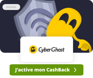 CyberGhost VPN advertising 0