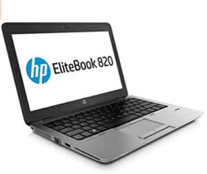 HP EliteBook 820 G2 - PC Portable - 12.5'' - (Core i5-5200U / 2.20 GHz, 8Go de RAM, Disque SSD 128Go SSD, WiFi, Windows 10, AZERTY Clavier) Modèle très Rapide (Reconditionné)