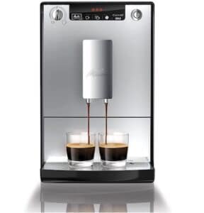 Melitta Caffeo Solo, Argent, E950-103, Machine à Café et Expresso Automatique avec Broyeur à Grains