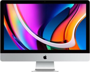 Apple Nouveau iMac Écran Retina 5K (27 Pouces, 8 Go RAM, 512 Go SSD Stockage)