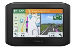 Garmin zumo 396 - GPS Moto - 4.3 pouces - Cartes Europe 46 pays - Cartes, Trafic, Zones de Danger à Vie - Appels Mains Libres - Contrôle de la musique