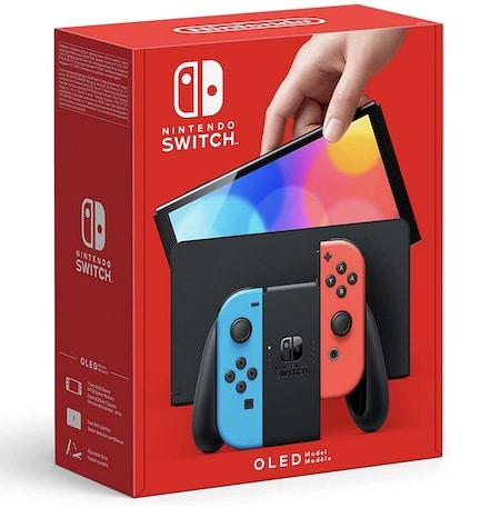 Nintendo Switch OLED Neo rouge black friday promo