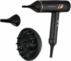 ROWENTA | Maestria Ultimate Experience Sèche-cheveux | Hautement performant 2000W Ultra-léger Brillance longue durée 3 accessoires Touche air froid CV9920F0
