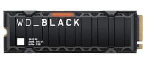 WD_BLACK SN850X 1To M.2 2280 PCIe Gen4 NVMe SSD pour le gaming avec dissipateur thermique jusqu'à 7300 Mo/s