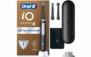Oral-B iO Series 4 Plus Edition Brosse à dents électrique + 3 brosses à dents + 4 modes de nettoyage Emballage recyclable